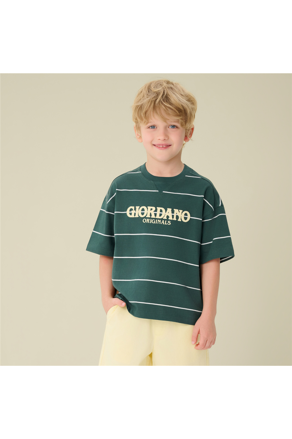 Giordano Kids' Oversize 90's Recall Originals Tee