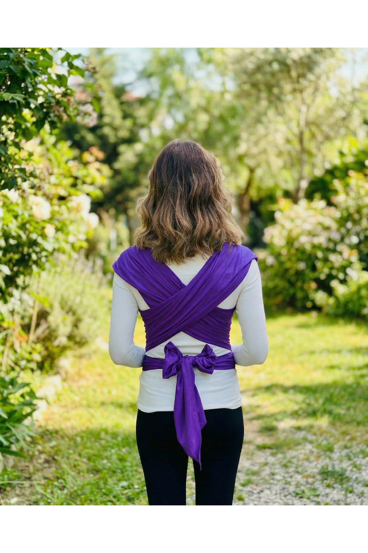 kubbe Yeni Nesil Ergonomik Bebek Taşıma Şalı - Ön Cepli Taşıma Torbalı Esnek Sling - İnce Ve Hafif fotoğrafı 6 (önizleme)