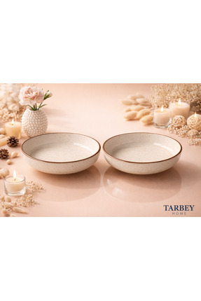 ARESTE PORSELEN YUVARLAK TABAK 20 CM KREM/TARÇIN