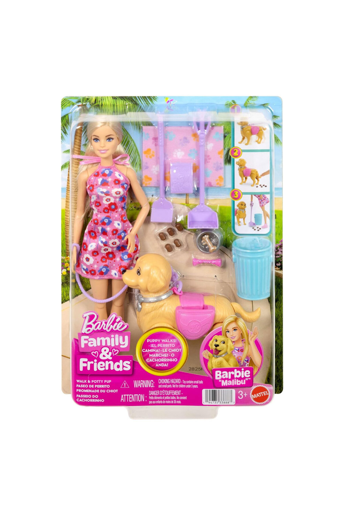 Barbie ve Köpekçiğin Yürüyüş Zamanı JJB46 - Fiyatı, Yorumları