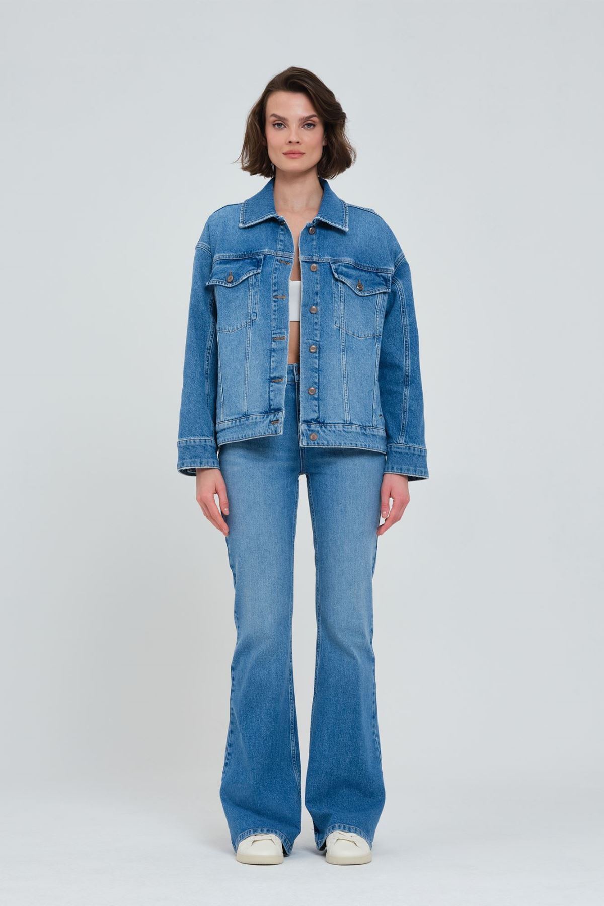 Pantamo Blue Women's Jean Jacket