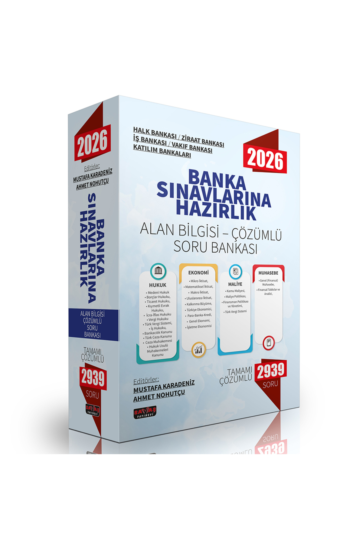Savaş Yayınevi Banka Sınavlarına Hazırlık Alan Bilgisi Çözümlü