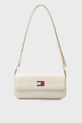 Tommy Hilfiger Kadın Beyaz Omuz Çantası (AW0AW18080-YBI)