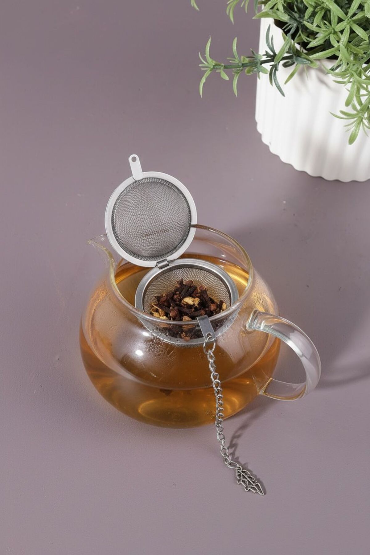 Mini Çay Süzgeci Top | Küçük Boy Çay Demleme Aparatı