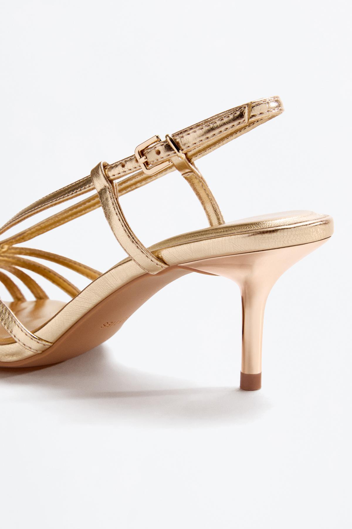 LEFTIES  Arkası açık topuklu ayakkabı - Görsel 4