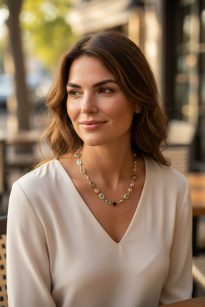 DEROSA JEWELRY&TEXTILES COLOURS KOLYE