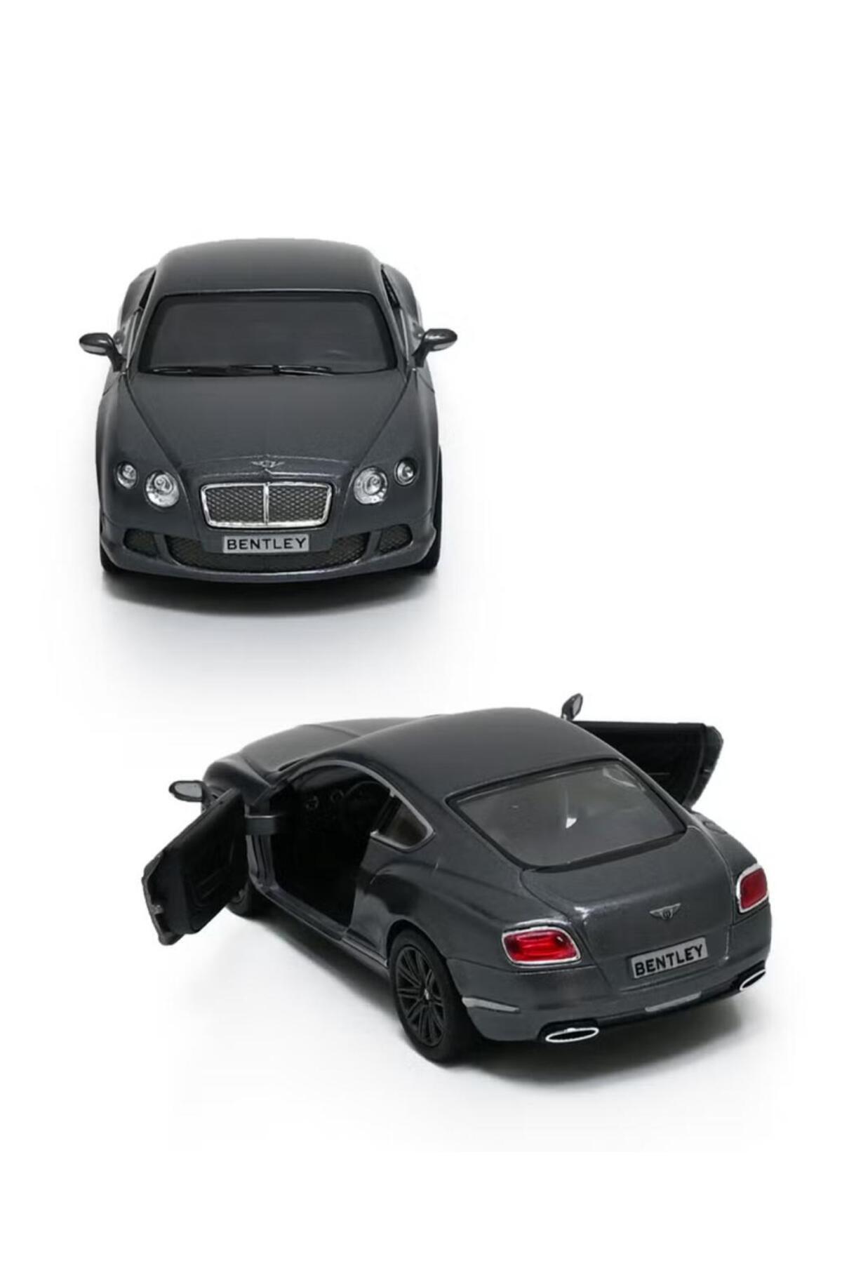 Kinsmart 2012 Bentley Continental GT Speed Car Die Cast Metal Doors Openable Pull Back Action Toy