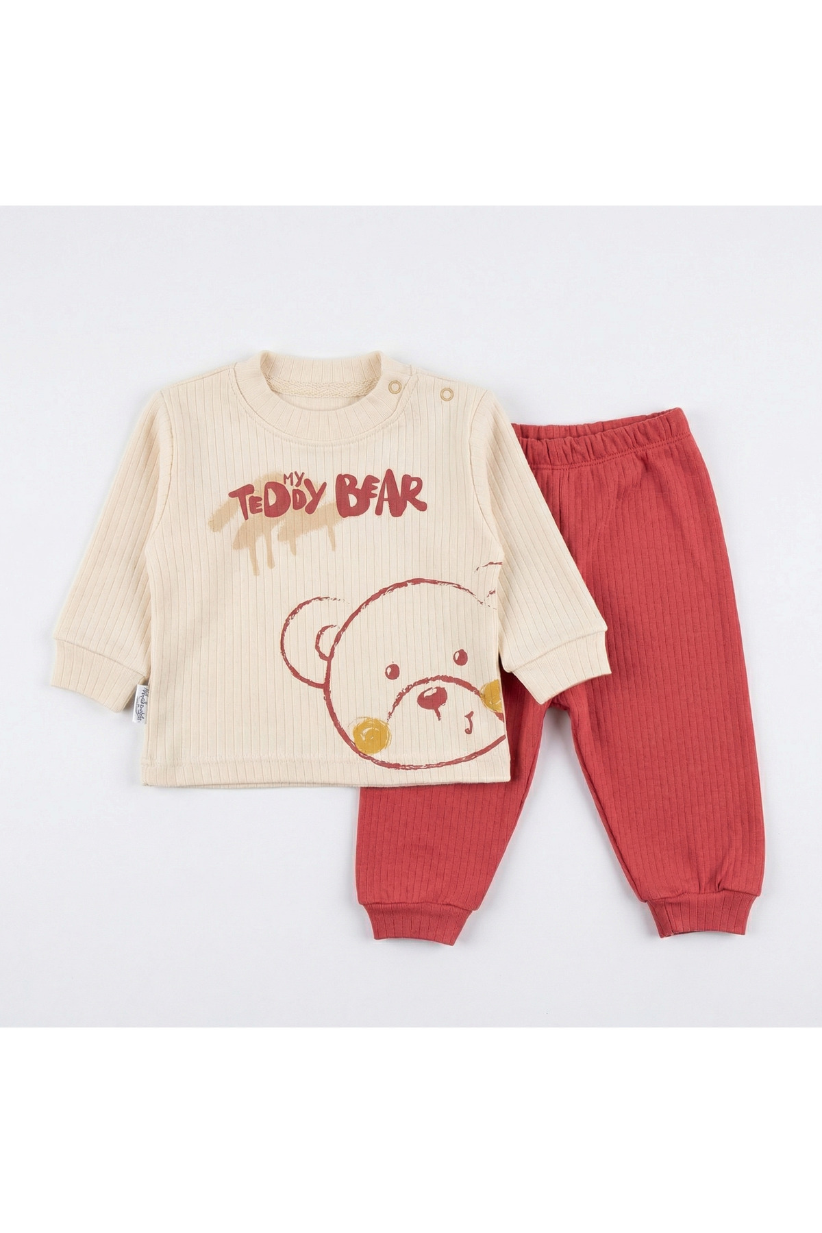 artemoris Unisex 6/18 Ay Teddy Bear Baskılı Eşofman Takımı fotoğrafı 3 (önizleme)