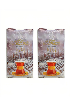 Rize Osmanlı Mayıs Çayı 1000 Gr 2’Li Paket Siyah Dökme Çay
