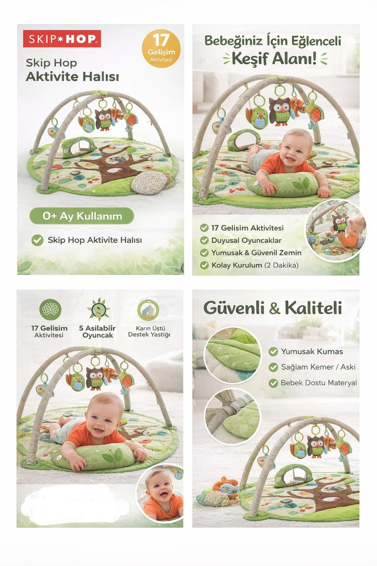 ydn Bebek Aktivite Oyun Halısı Treetop fotoğrafı 4 (önizleme)