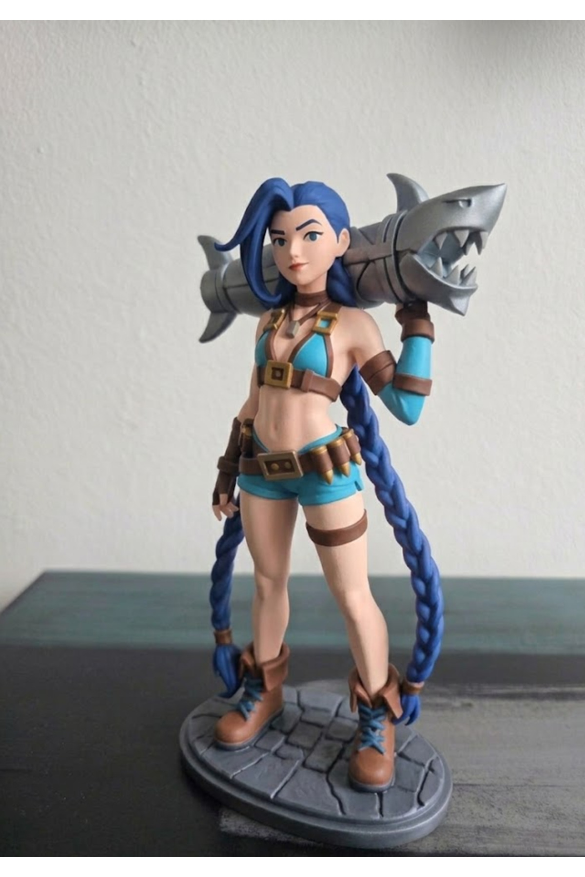 OKO DESİGN Jinx Figür ( League of Legends) LoL 17CM Masaüstü Figür