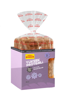 Promeck Yüksek Proteinli Çok Tahıllı Protost Ekmek 365 gr