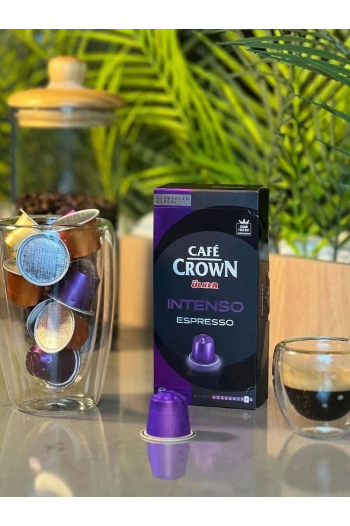 shop Cafe Crown Intenso Kapsül Kahve Nespresso Uyumlu 10 Adet - Fiyatı ...