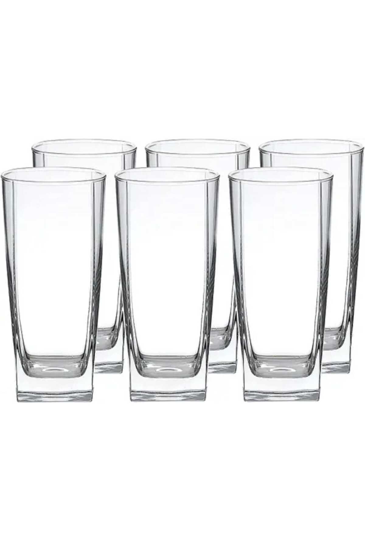 Apex Max 6 pcs Linia Glass Tumbler Set, 200 ml