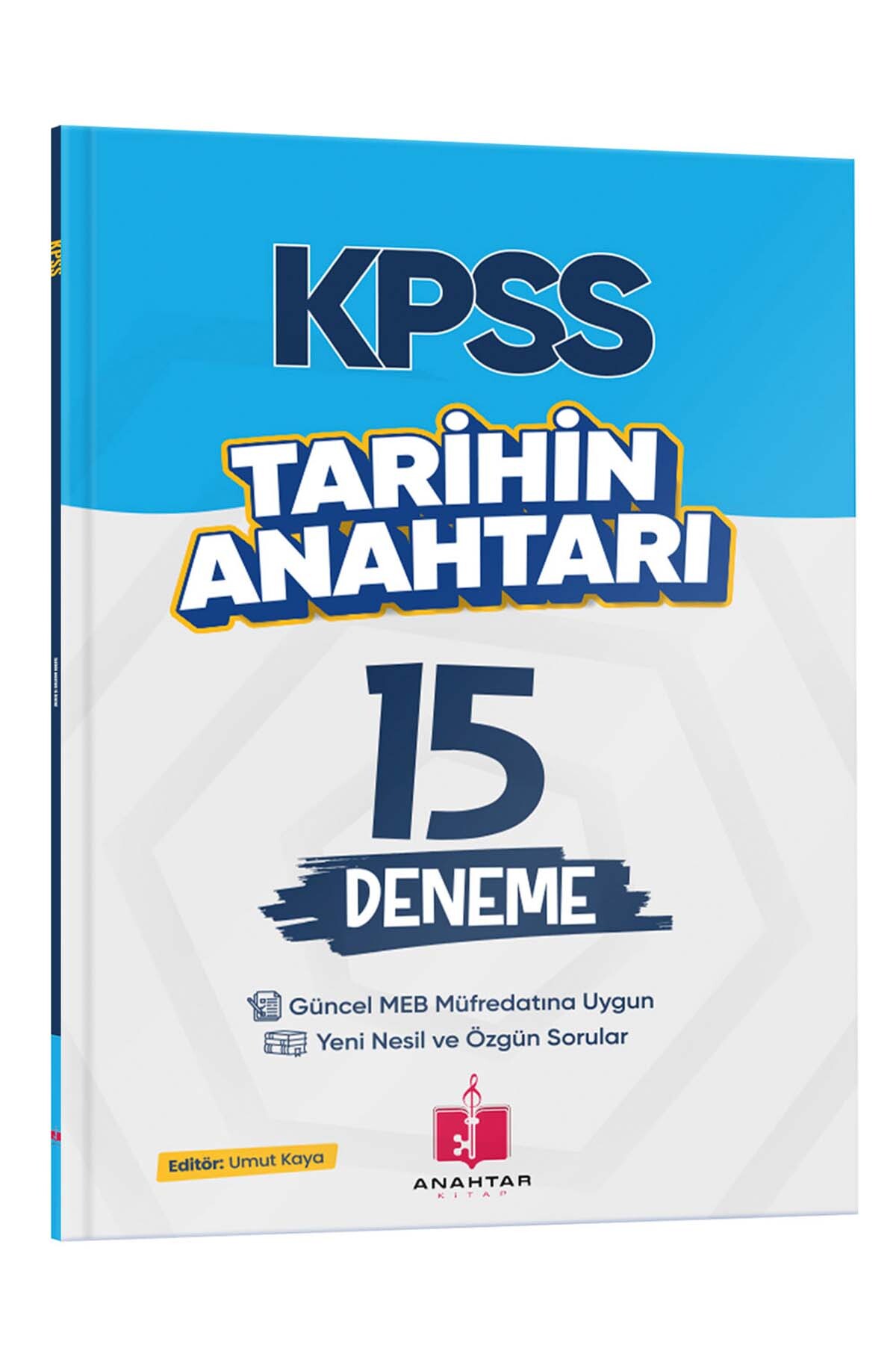 Anahtar Kitap 2026 Kpss Tarihin Anahtarı 15 Deneme - Fiyatı, Yorumları