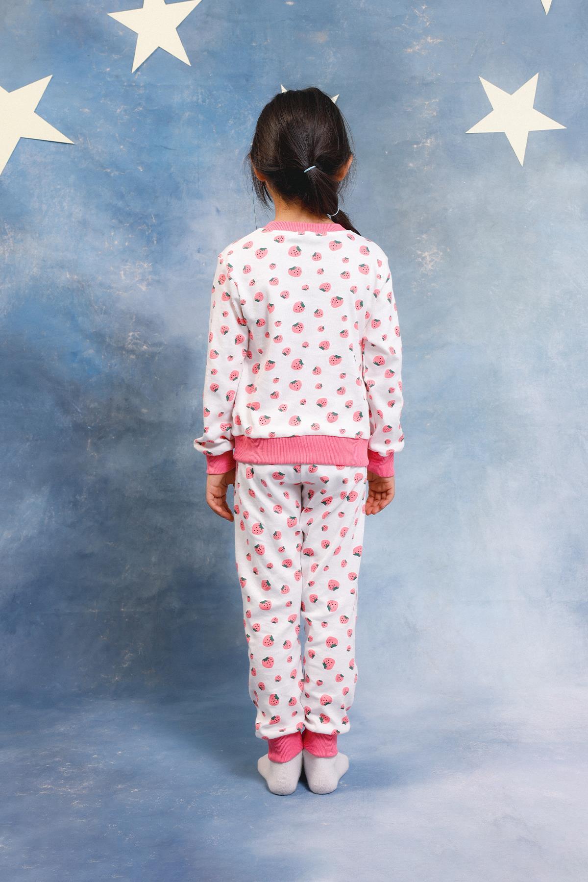 Perendi Kız Çocuk %100 Pamuk Pijama Takımı fotoğrafı 3 (önizleme)