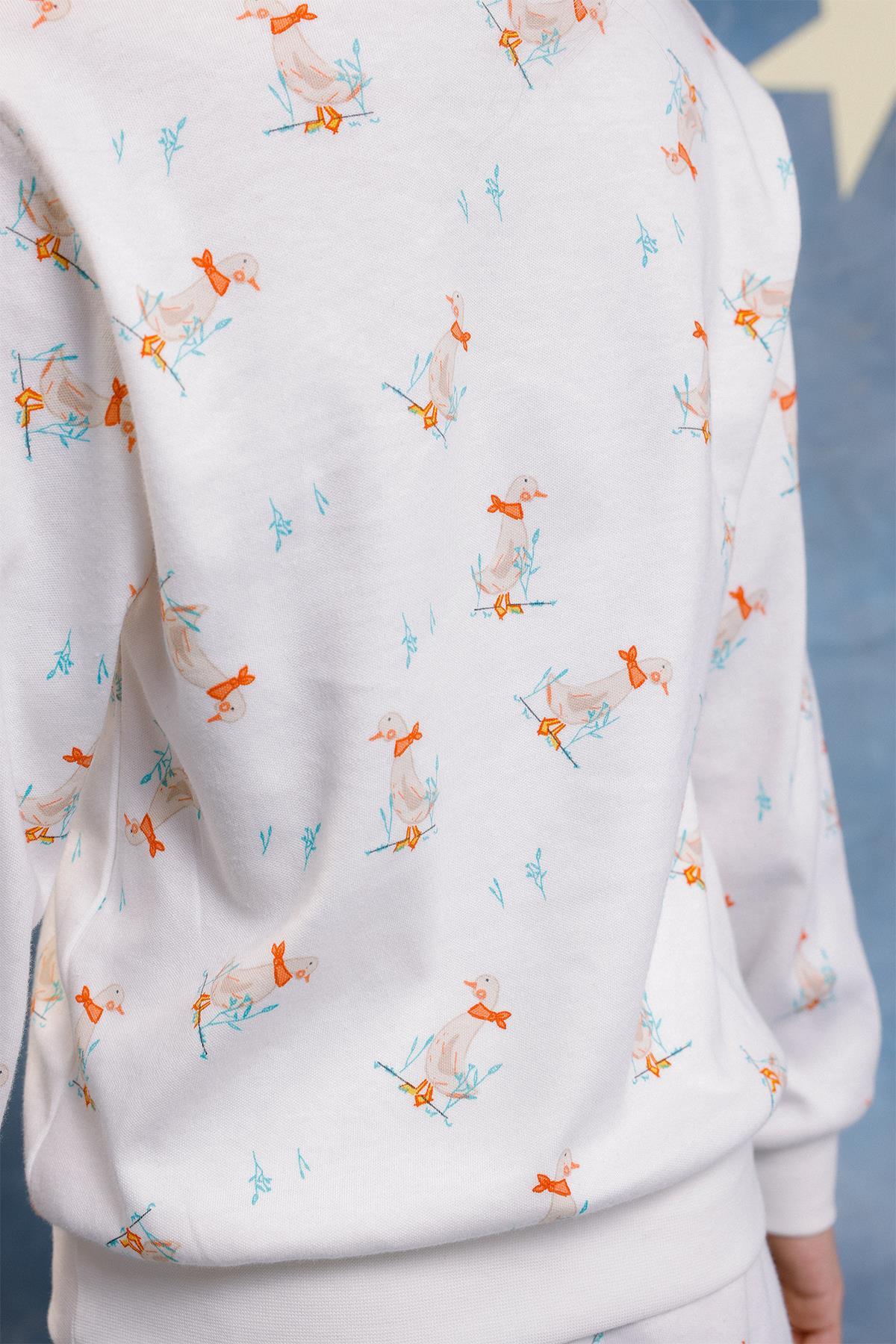 Perendi Kız Çocuk %100 Pamuk Pijama Takımı fotoğrafı 4 (önizleme)