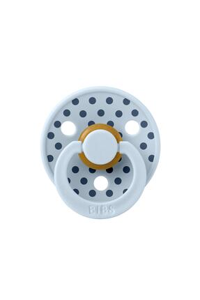 Bibs Studio Polka Small Emzik-Baby B.Steel Blue 6+ Ay