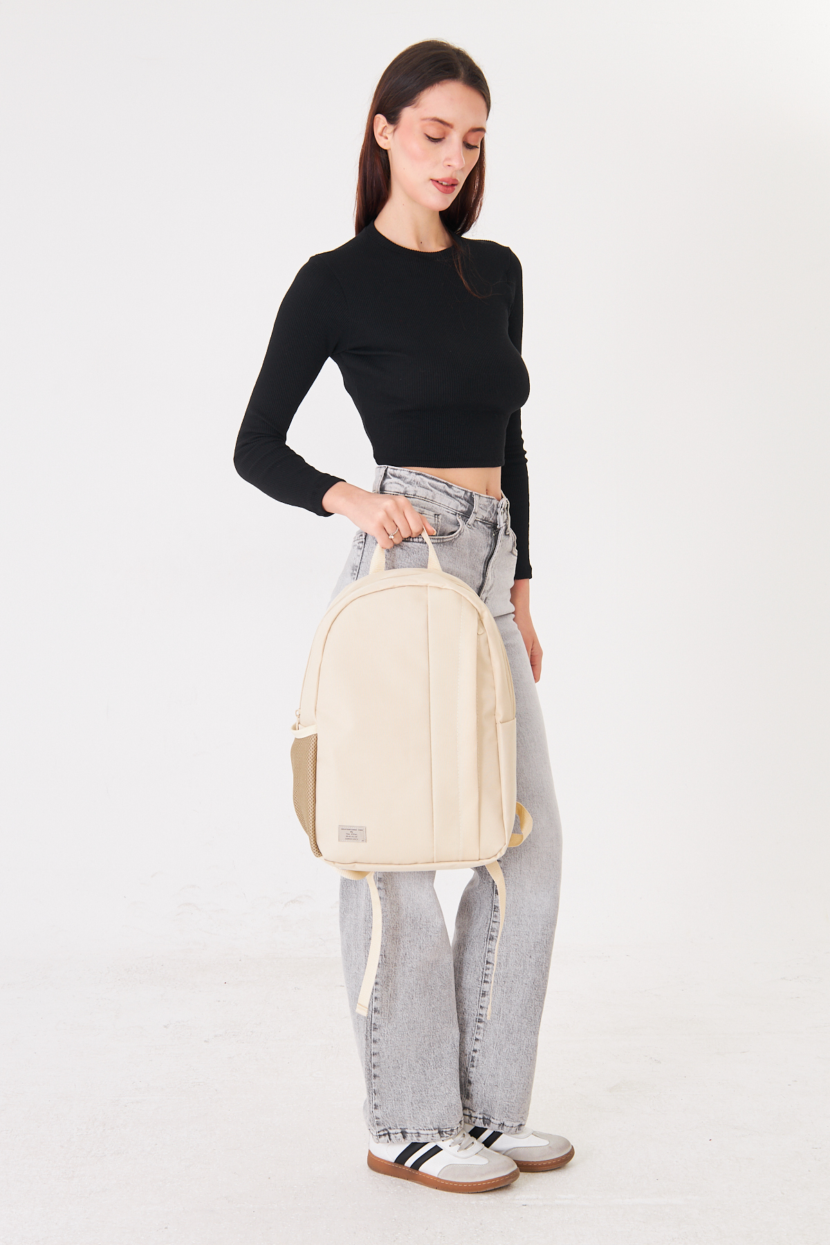 Superbag Unisex Günlük Spor Sırt Çantası | Su Geçirmez Orta Boy Okul Seyahat Çantası görsel 8