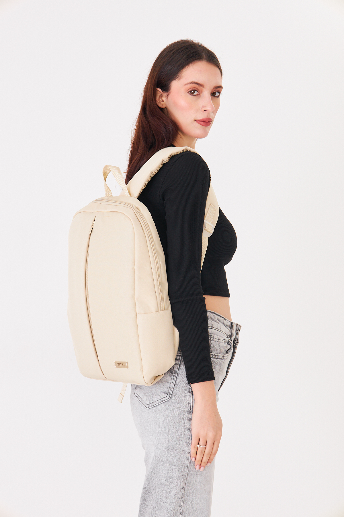 Superbag 15.6 İnç Laptop Sırt Çantası | Notebook Bilgisayar Çantası Suya Dayanıklı Unisex Günlük görsel 3