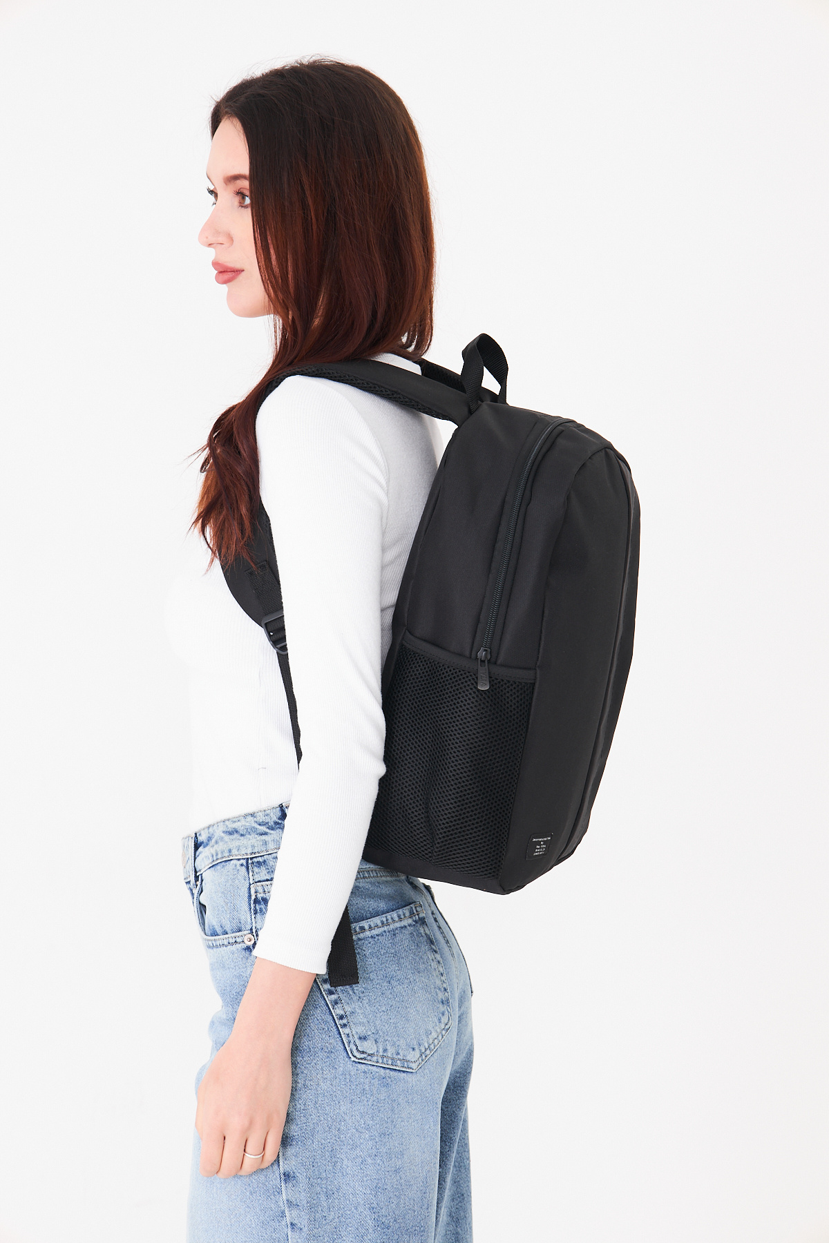 Superbag Unisex Günlük Spor Sırt Çantası | Su Geçirmez Orta Boy Okul Seyahat Çantası görsel 6