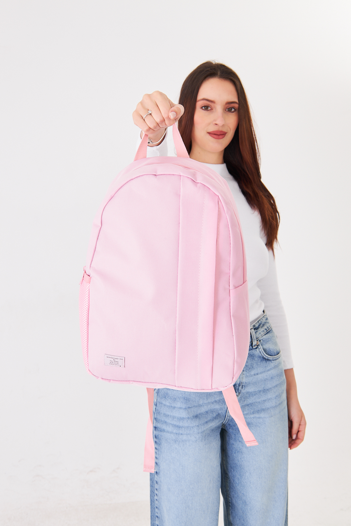 Superbag Unisex Günlük Spor Sırt Çantası | Su Geçirmez Orta Boy Okul Seyahat Çantası