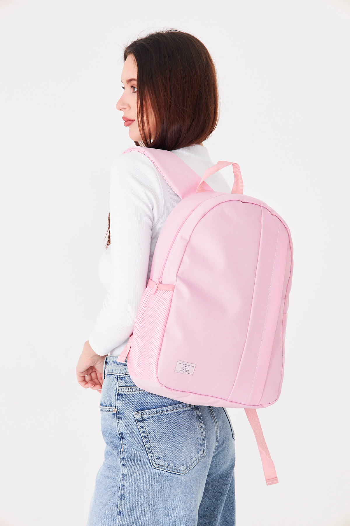 Superbag Unisex Günlük Spor Sırt Çantası | Su Geçirmez Orta Boy Okul Seyahat Çantası görsel 6