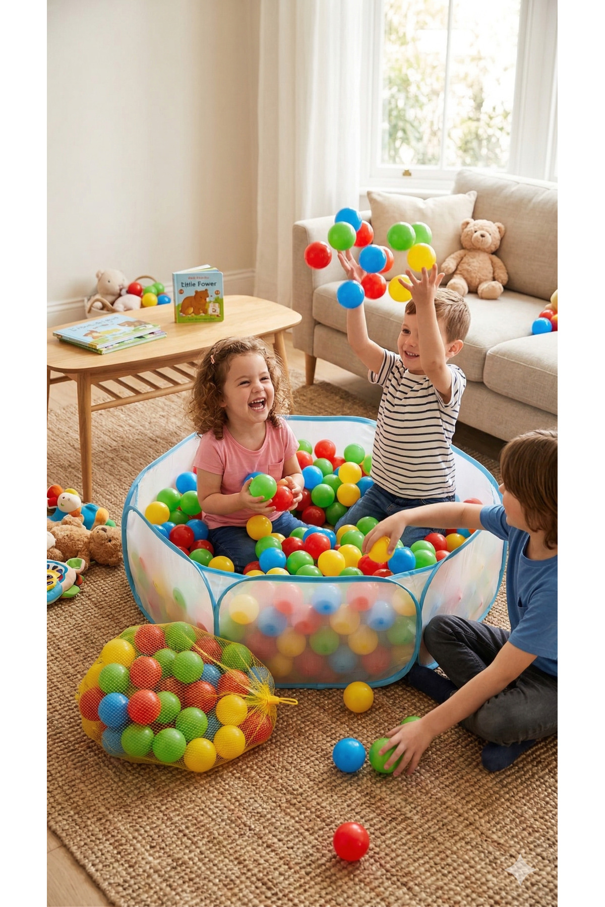 toysmilla 7 cm 50 li Havuz Topu Montesserio Eğitici Oyuncak fotoğrafı 2 (önizleme)