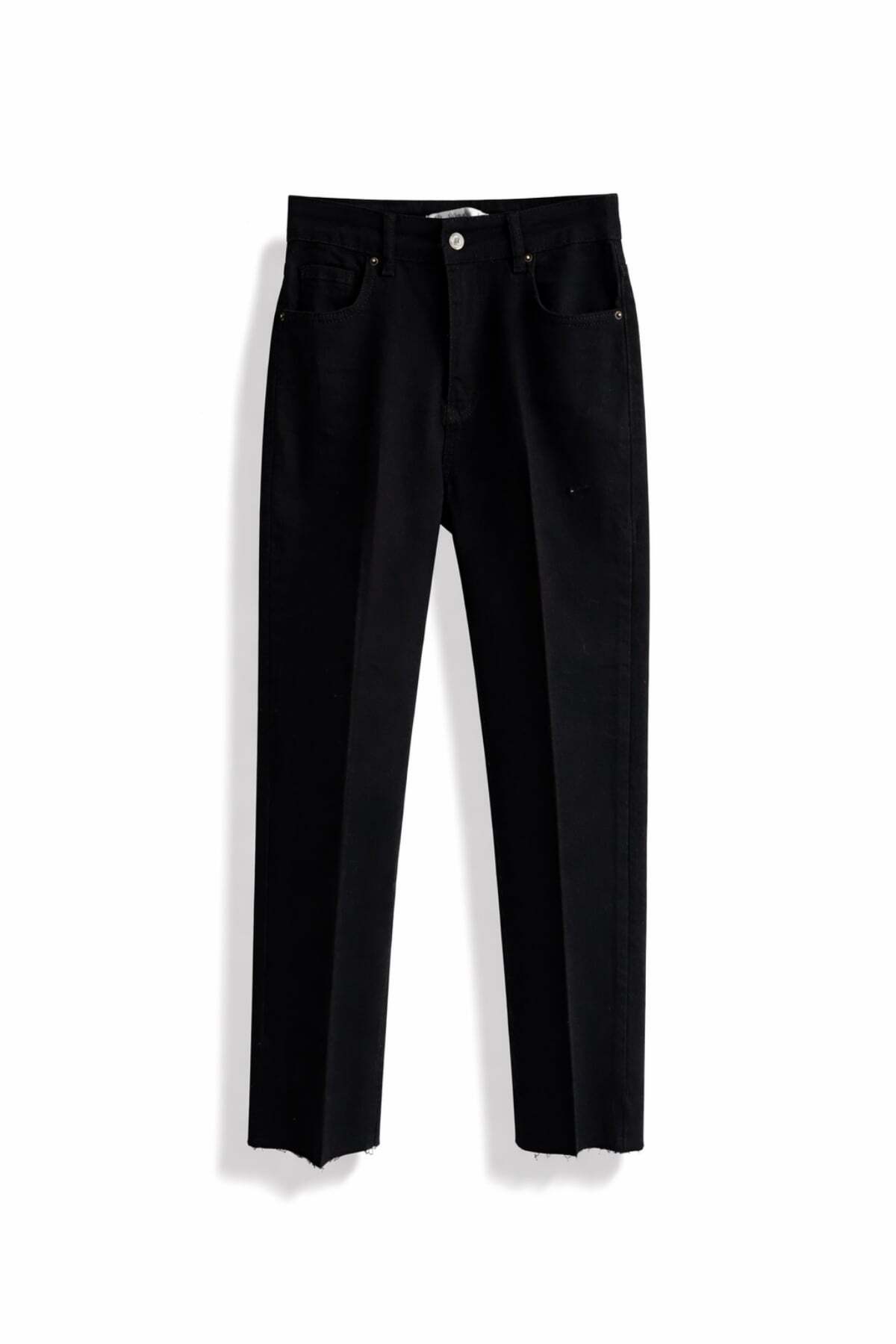 Black High Waist Boyfit Jean 2004