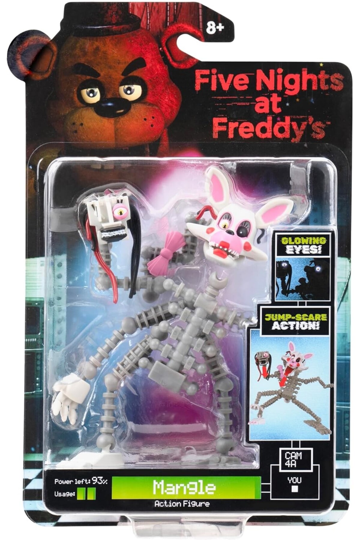 TOYFEST Five Nights at Freddy's Mangle Figür 13 cm Glow Işıklı