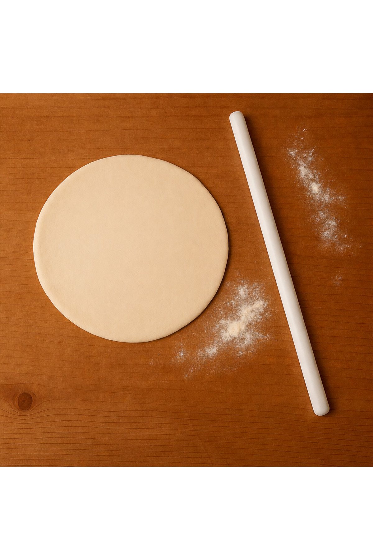 Polyethylene rolling pin 40cm