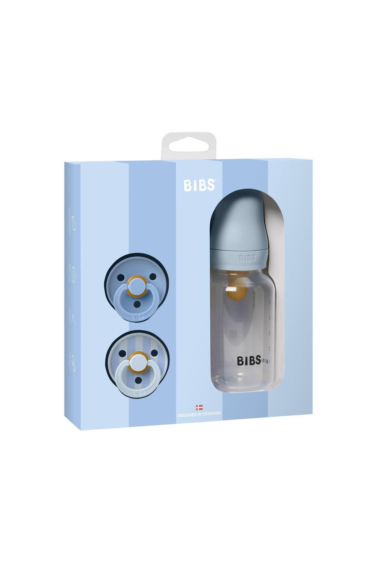 Bibs Baby Sprinkle Hediye Seti Baby Blue 0-6 Ay
