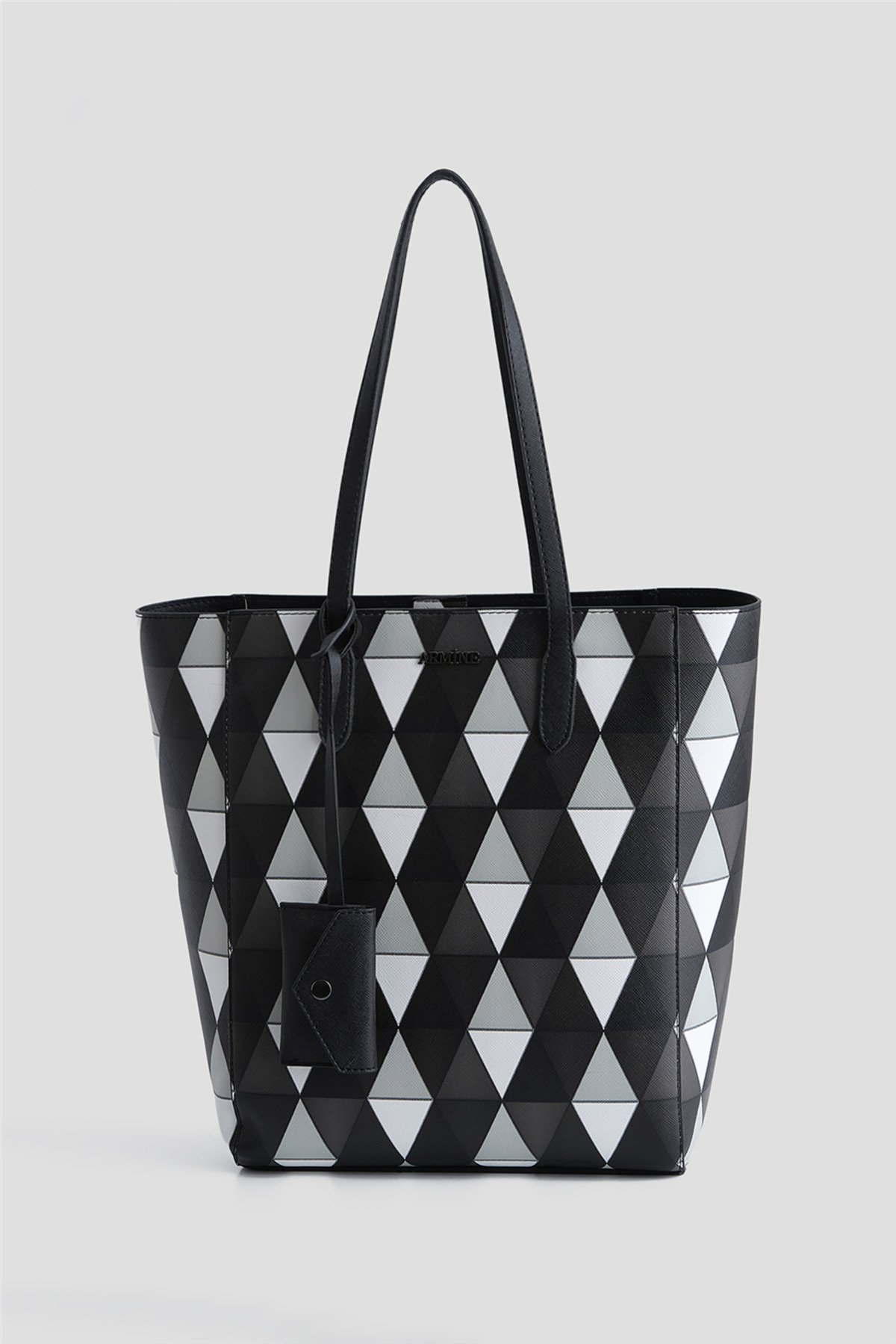 Armine Çanta Ekose 25YD7400 Siyah