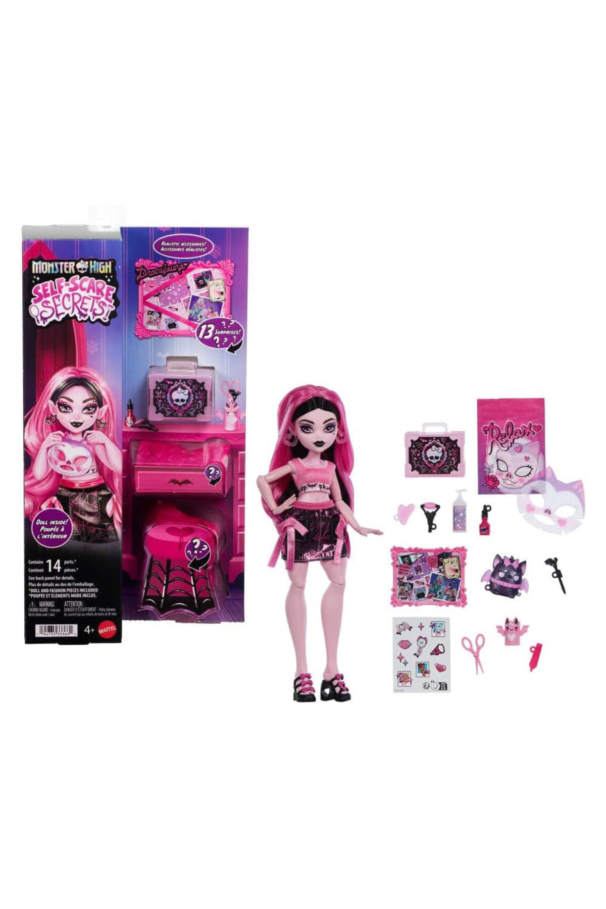 Beauty Secrets Draculaura JKN50-JHK43