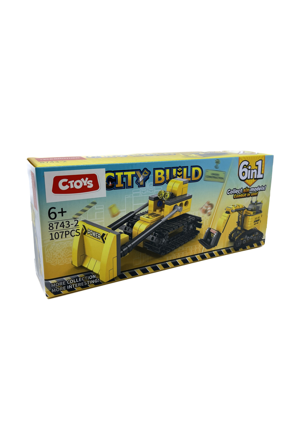 LELEBROTHER City Build İş Makinesi Seti Eğitici Blok Oyuncak No-2