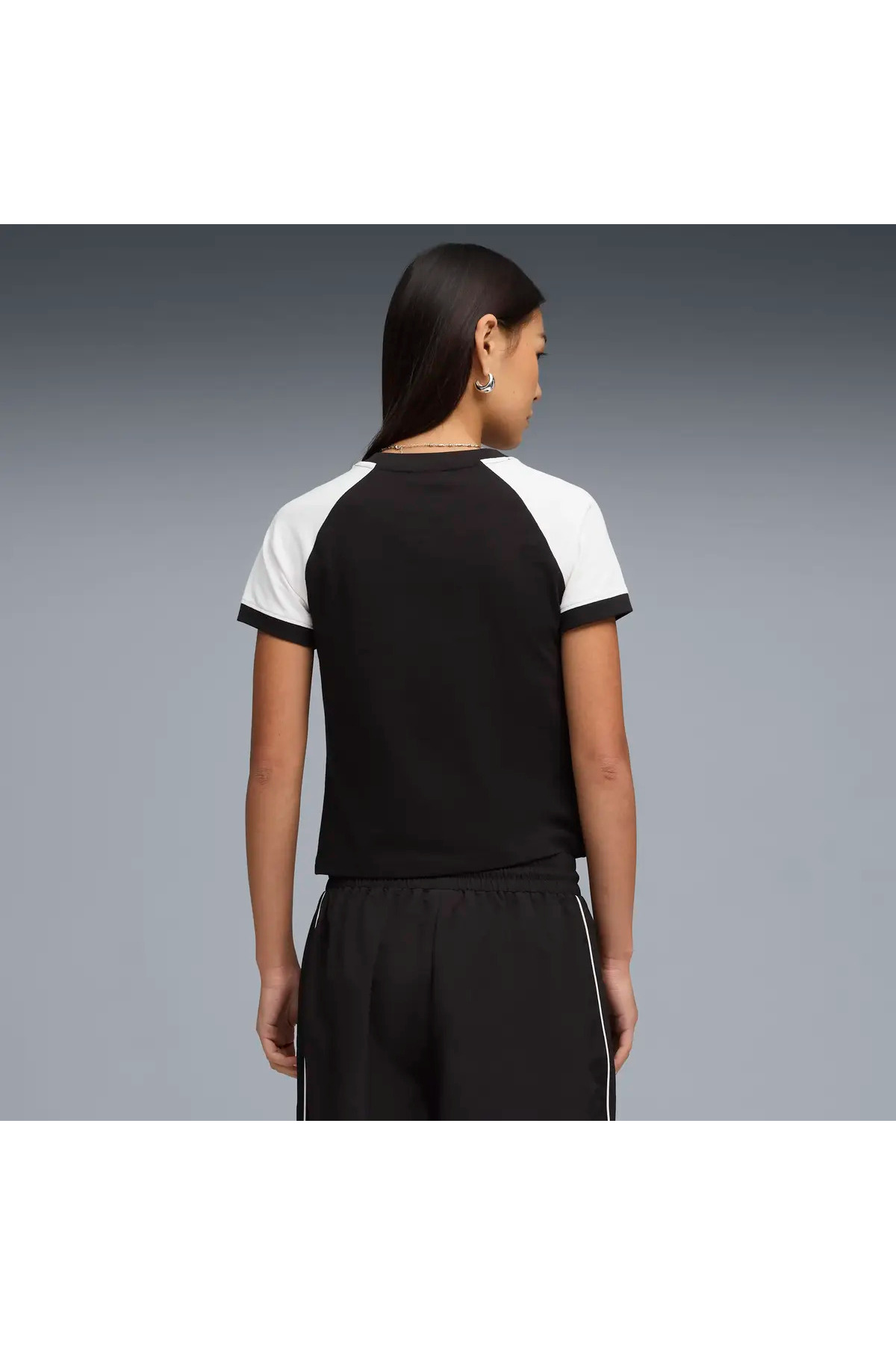 Puma FUTURE.PUMA.ARCHIVE Tee Siyah Kadın T-Shirt görsel 2