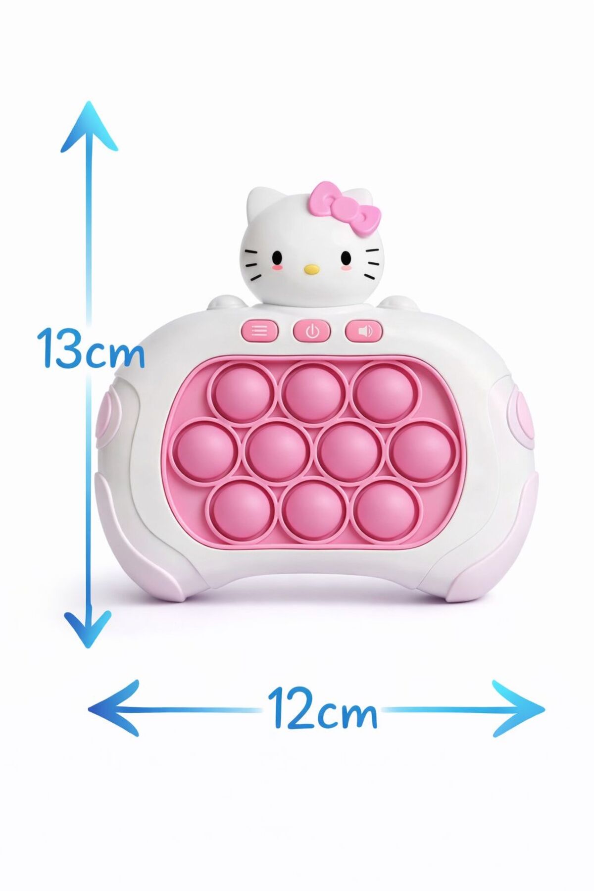 ZİVENTA Hello Kitty Popit Işıklı Refleks/Hafıza 4 Modlu Speed Push Bubble Oyunu Çocuklar Eğitici Zeka Oyunu fotoğrafı 5 (önizleme)