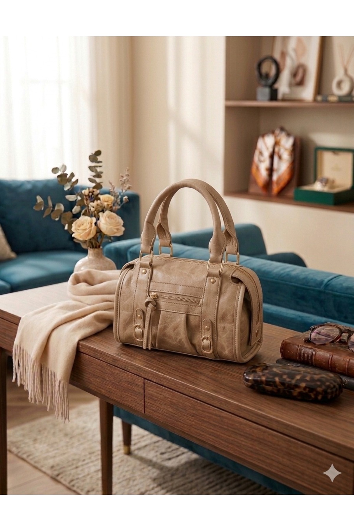 Women Faux Leather Handbag Shoulder Bag