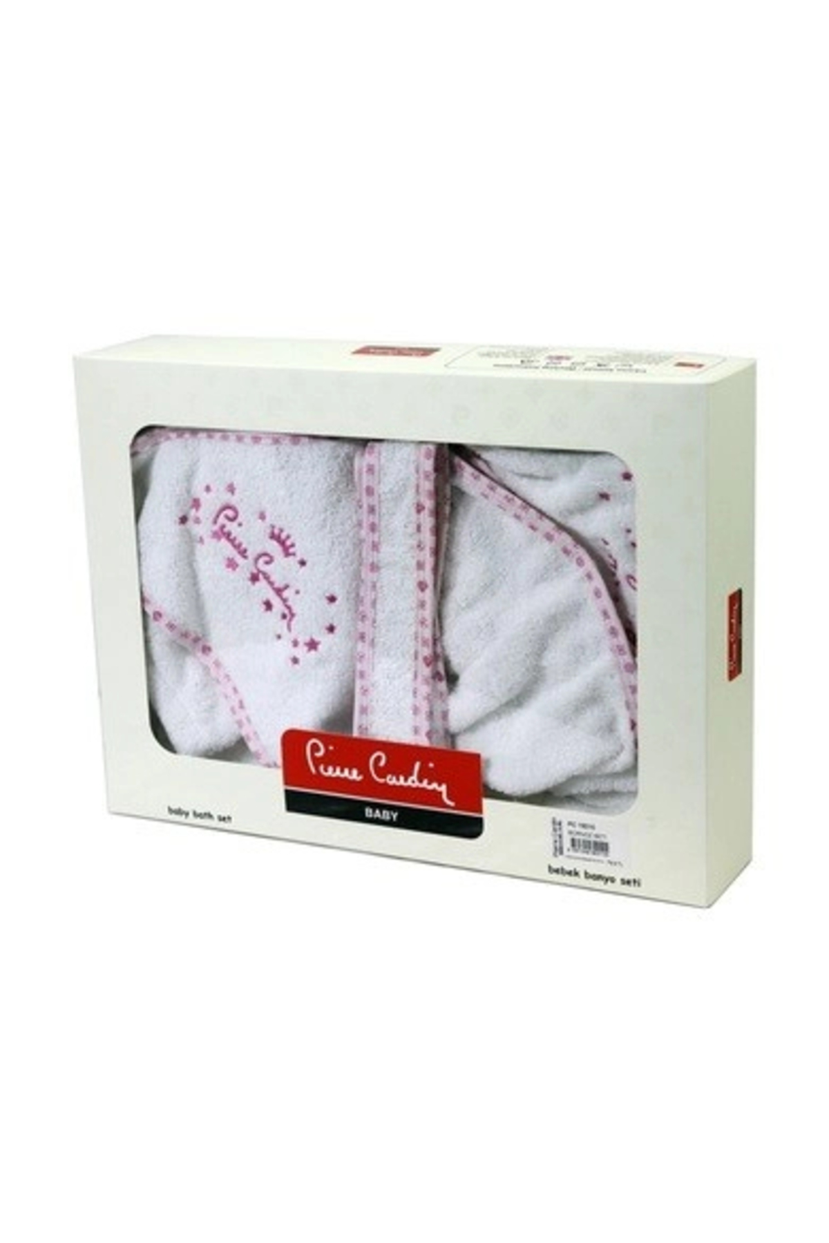 Pierre Cardin Bornoz Seti - Pembe fotoğrafı 2 (önizleme)
