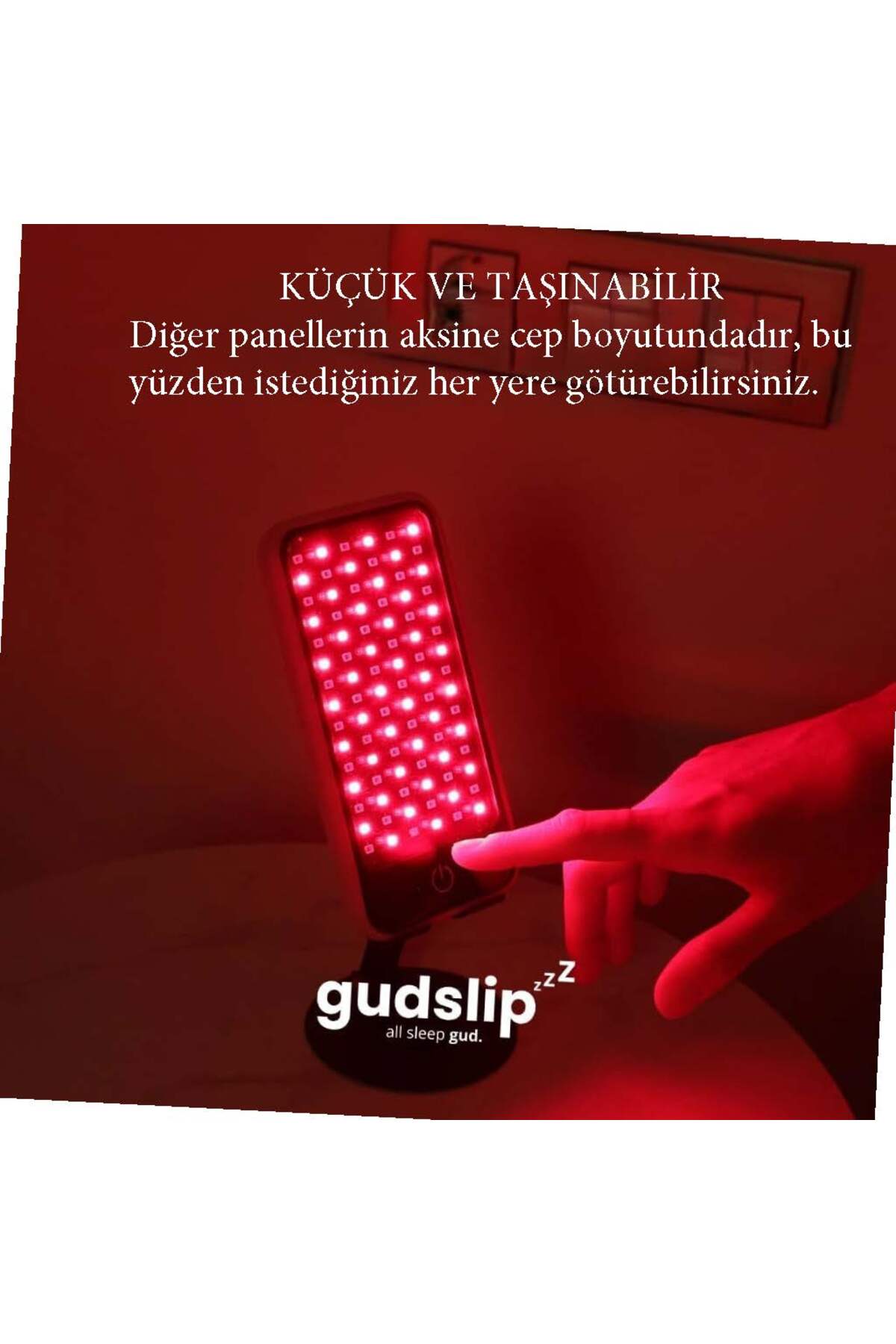 GUDSLIP Kırmızı ve Kızılötesi Işık Terapisi Paneli - Fiyatı, Yorumları
