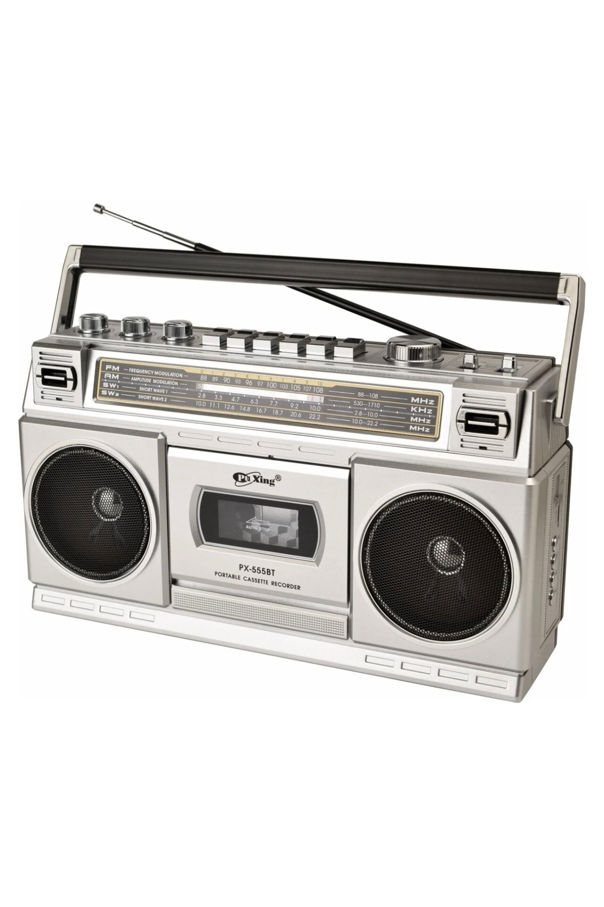 Nostalgia Music Set FM Radio USB MP3 Player Bluetooth Retro Cassette Player Tape Speaker Speaker