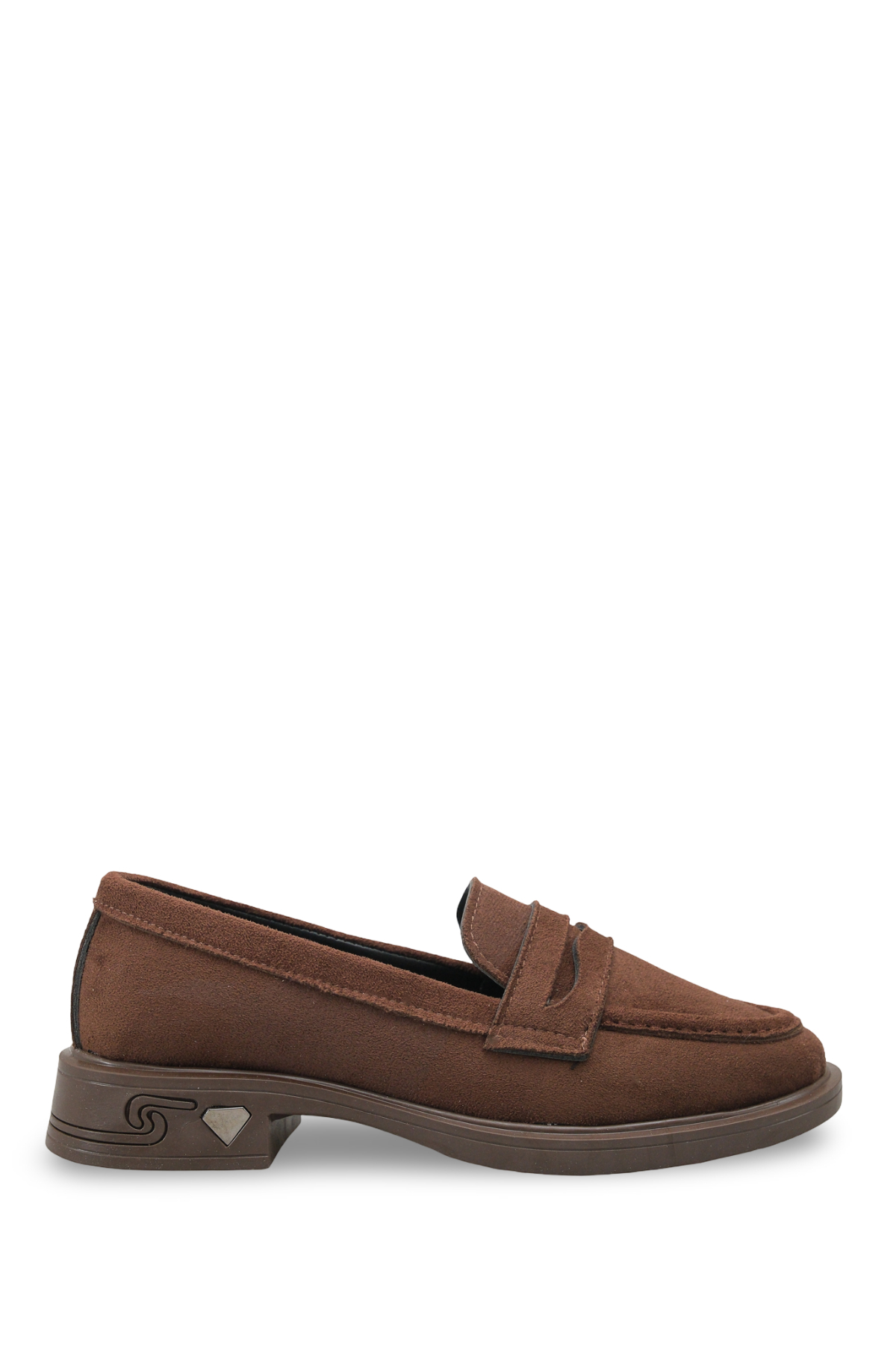 Riccon Mylmadia Kadın Loafer 0012665 Kahverengi Süet görsel 4