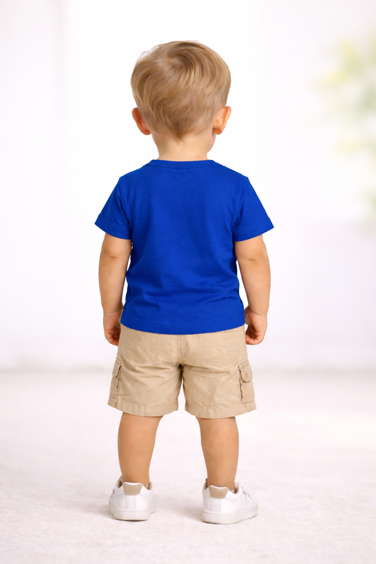 petite pati Mavi Cooldino Bebek Tişört %100 Pamuk Penye Çocuk Tshirt Baskılı fotoğrafı 4 (önizleme)