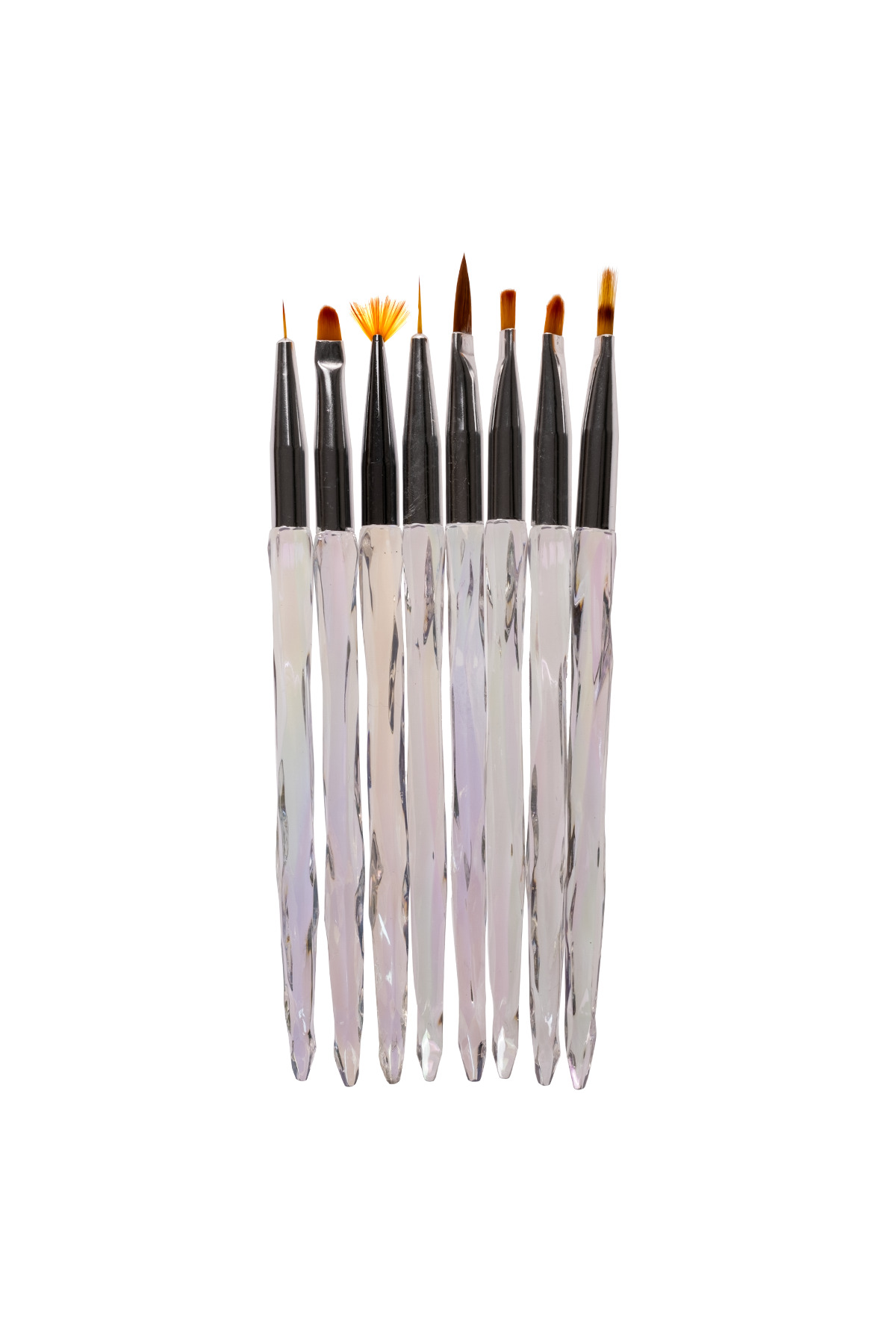 Ailika Nail Art ve Jel Fırçası 8'li Set NL-0668