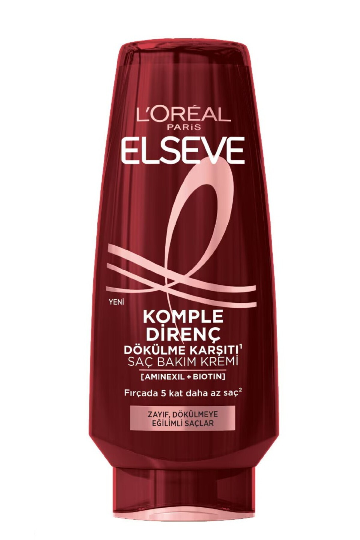 Elseve 2'Lİ Şampuan Komple Direnç Dökülme Karşıtı 300 ml & Dökülme Karşıtı Saç Bakım Kremi 250 ml