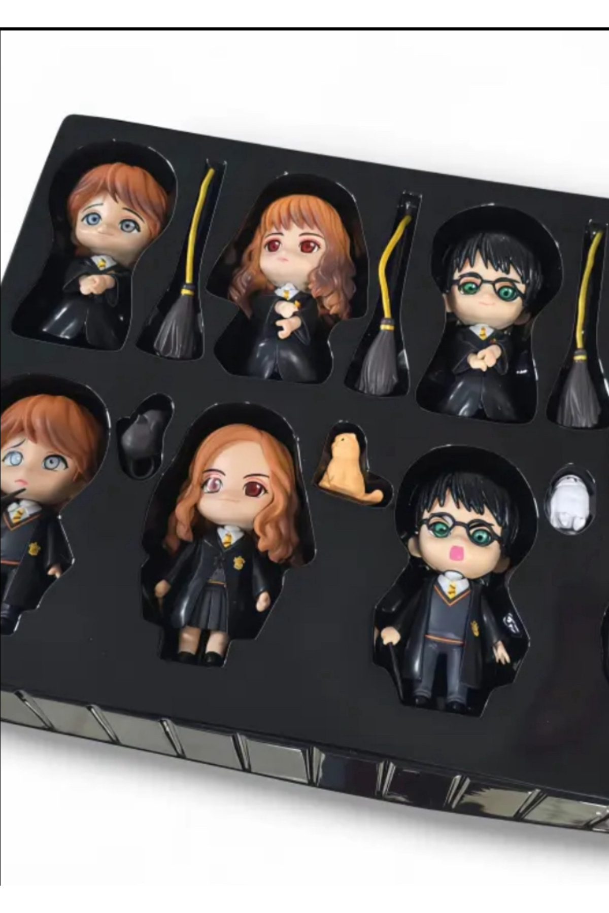 BLACK DİAMOND PLUSH TOY Harry Potter Anime Figurine Set of 6