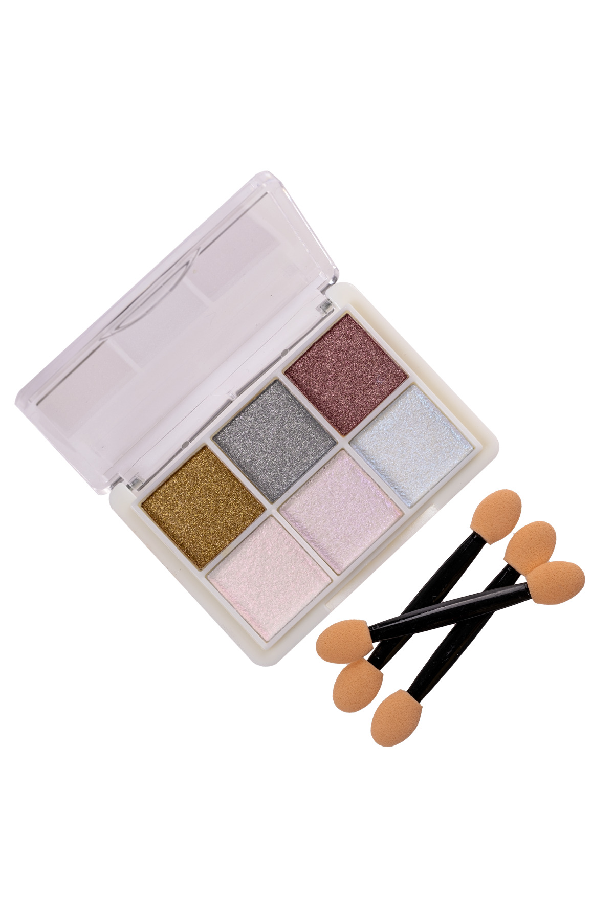 6lı Palet Krom Ayna Tozu NL-0085 — رنگارنگ