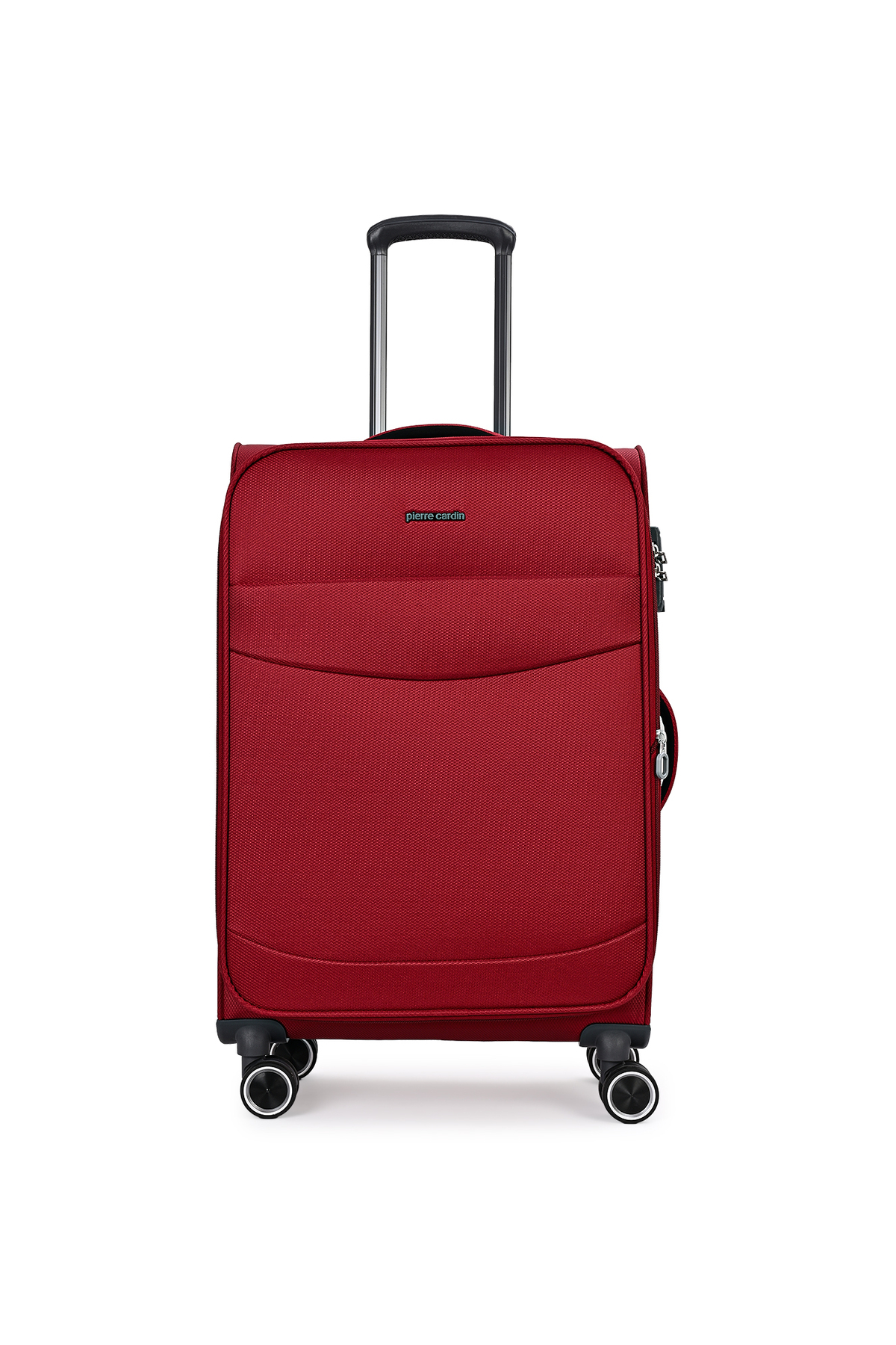 Medium Fabric Suitcase Ultra Light Silent 8 Wheels Large Volume 04PC6005
