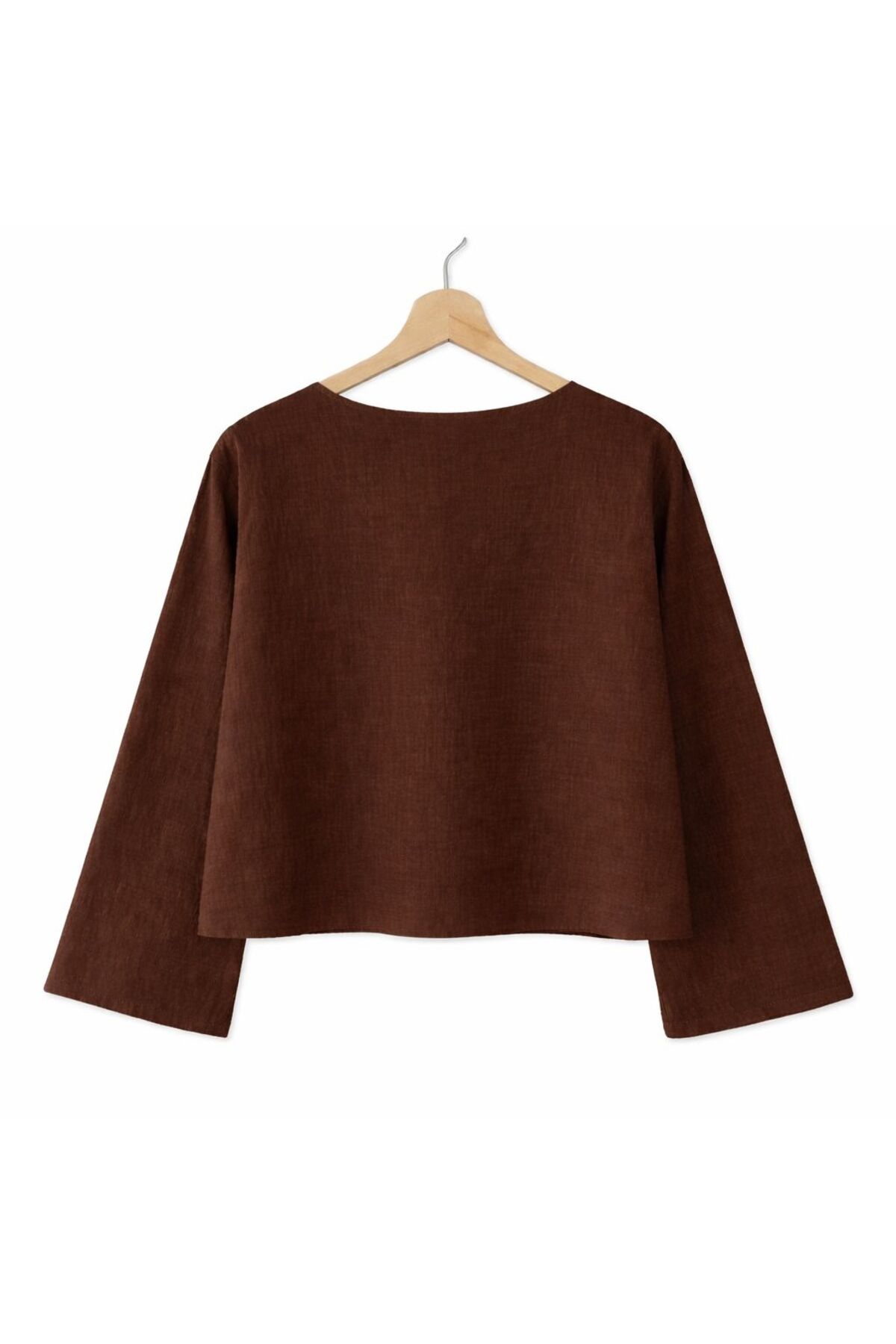 ま*)様 70s 　vendange Western brown setup CNG MODA Önü Bağlamalı 2 Bağcıklı Kimono Gömlek - Fiyatı, Yorumları