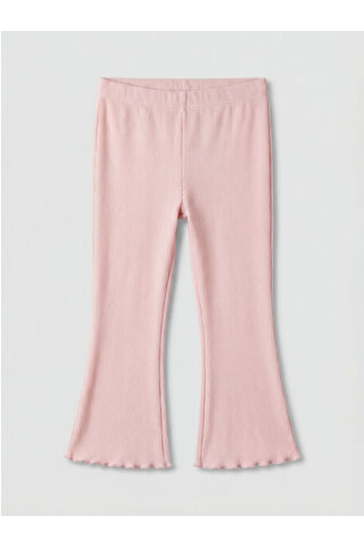 LC Waikiki LCW babyBej Ispanyol Paça Fitilli Kız Bebek Triko Tayt fotoğrafı 3 (önizleme)